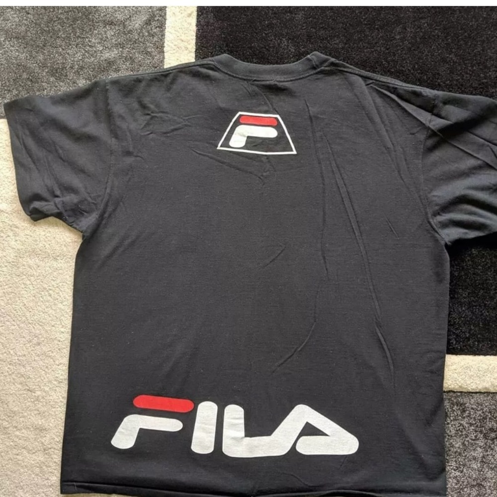 Vintage Fila T Shirt Single Stitched, size Large